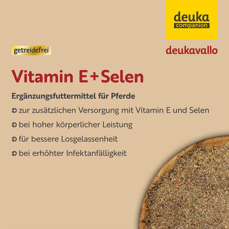 deukavallo Vitamin E + Selen, 0,75 kg Dose