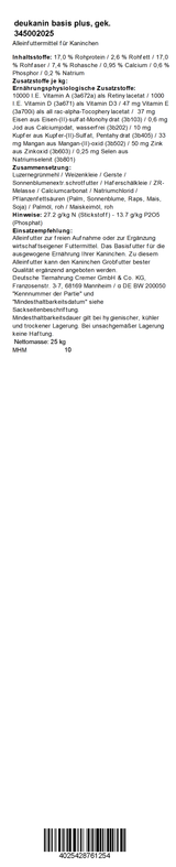 deukanin basis plus, 25 kg