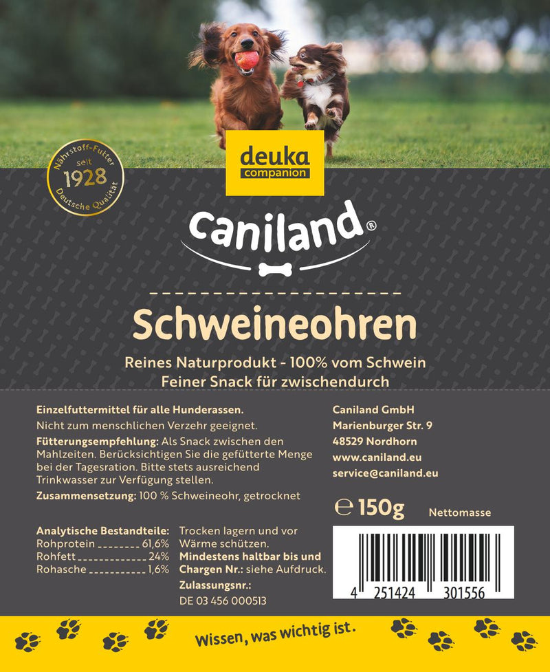 caniland Schweineohren | 5er Sparpaket