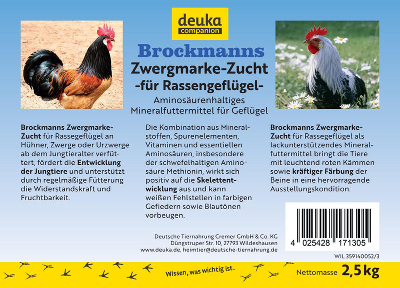 Brockmanns Zwergmarke-Zucht