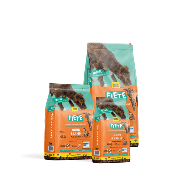 FIETE Adult Huhn & Lamm | 5 x 1 kg Sparpaket