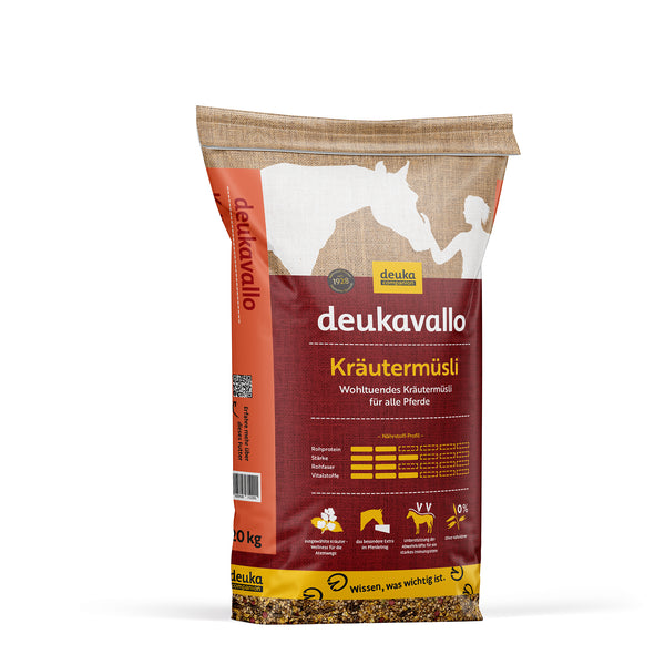 deukavallo Kräutermüsli, 20 kg