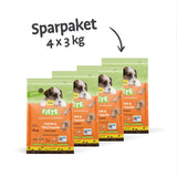 Fiete Junior Huhn & Truthahn | 4 x 3 kg Sparpaket