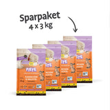 Fiete Senior Kaninchen & Wachtel | 4 x 3 kg Sparpaket