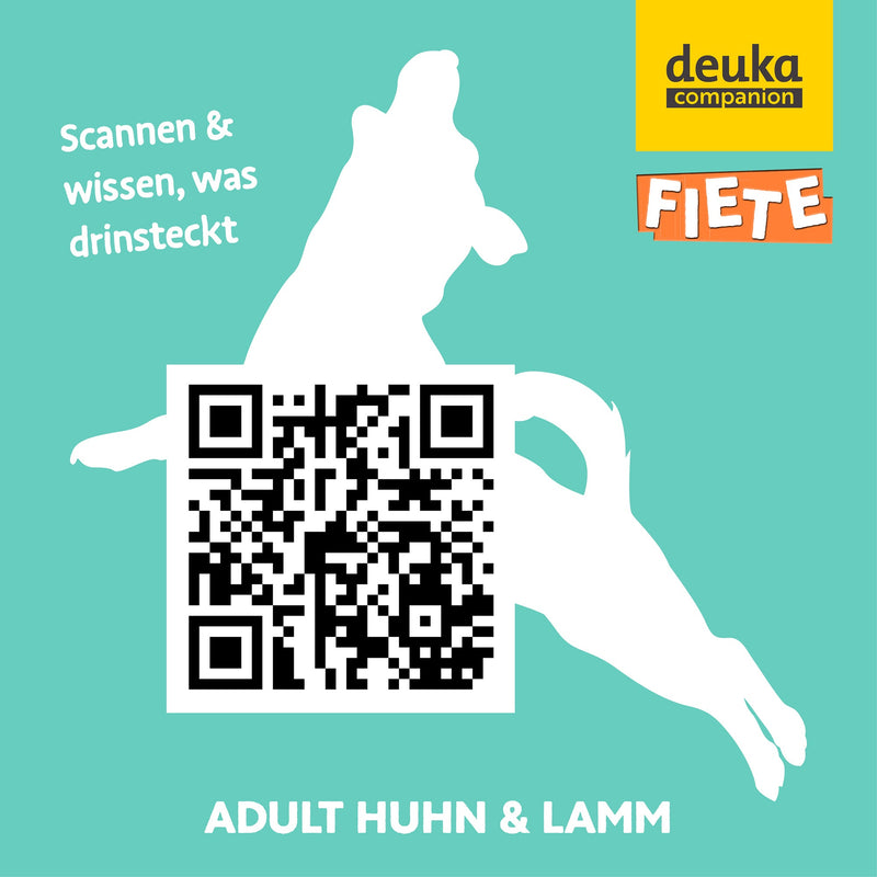 Fiete Adult Huhn & Lamm | 5 x 1 kg Sparpaket