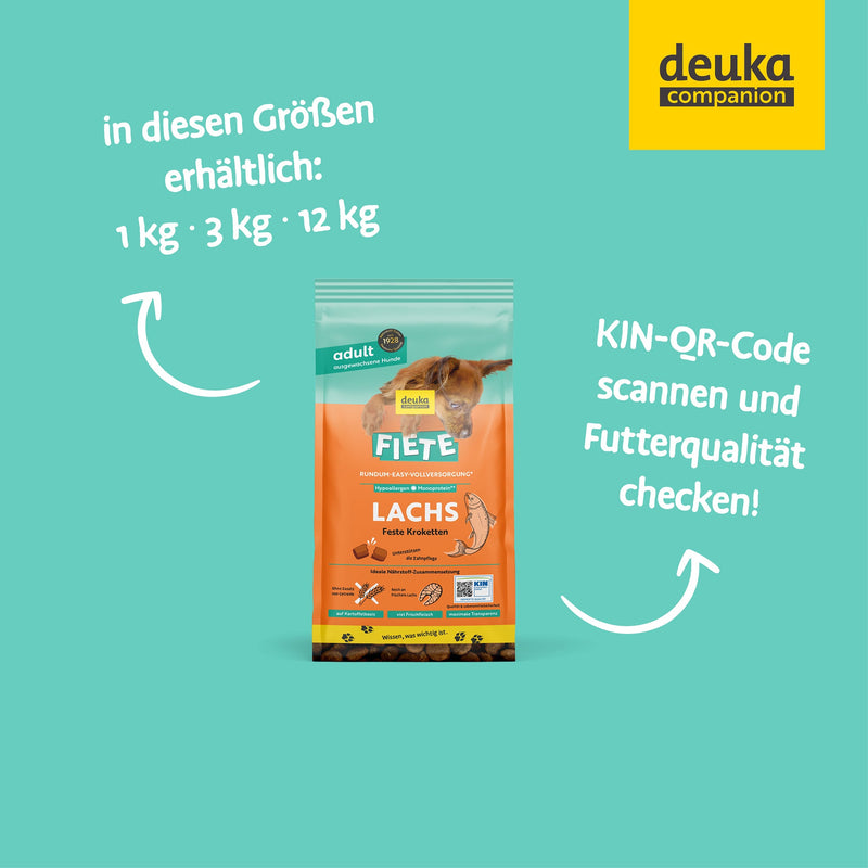 Fiete Adult Lachs | 5 x 1 kg Sparpaket