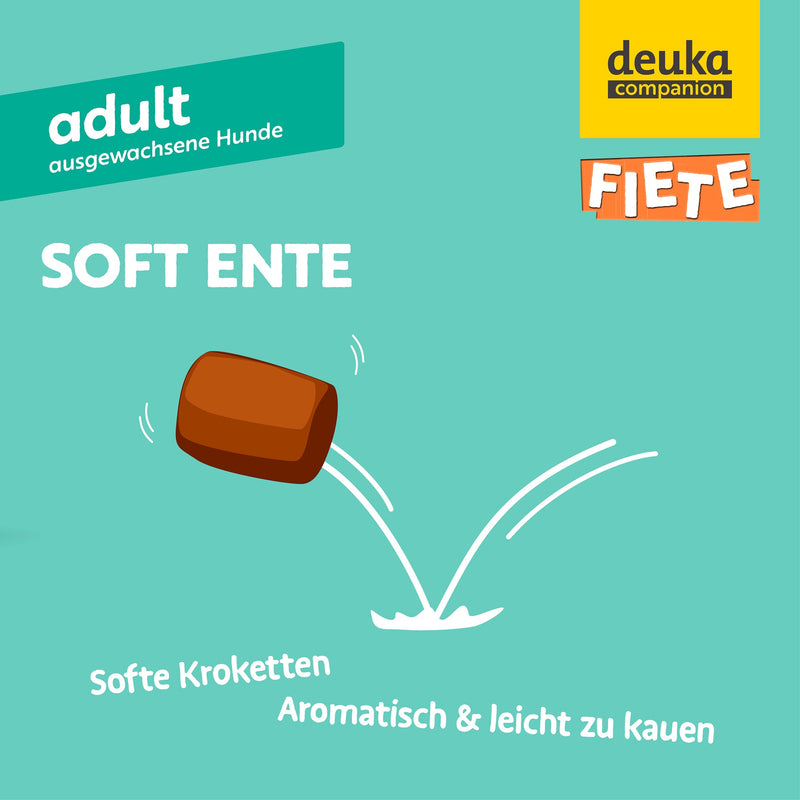 FIETE Adult Soft Ente | 3 x 4 kg Sparpaket