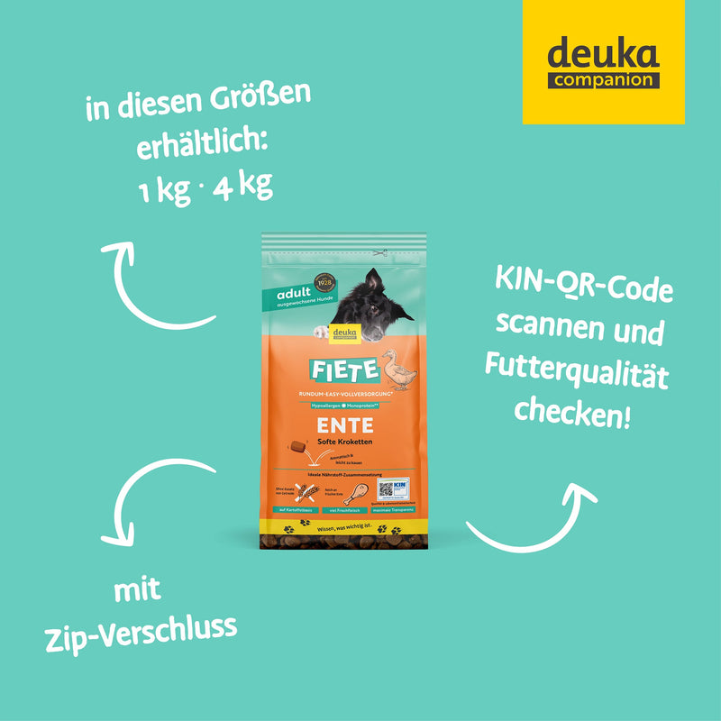 Fiete Adult Soft Ente | 5 x 1 kg Sparpaket