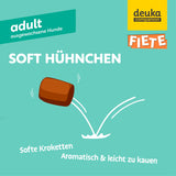 Fiete Adult Soft Hühnchen | 3 x 4 kg Sparpaket