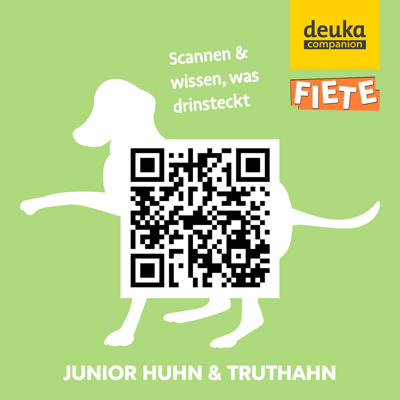 FIETE Junior Huhn & Truthahn | 5 x 1 kg Sparpaket