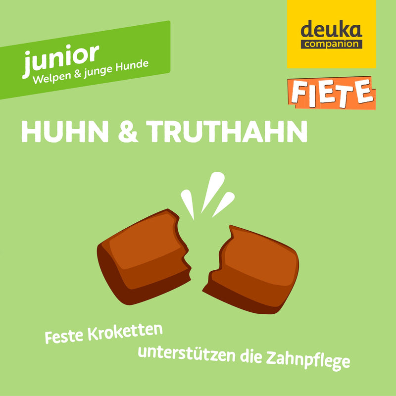 FIETE Junior Huhn & Truthahn | 5 x 1 kg Sparpaket