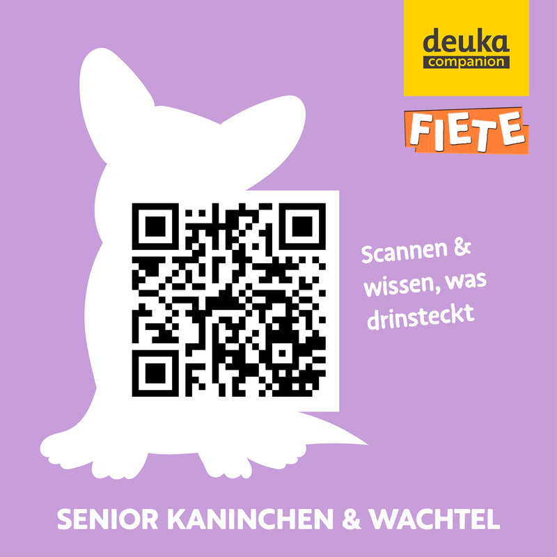 Fiete Senior Kaninchen & Wachtel | 5 x 1 kg Sparpaket