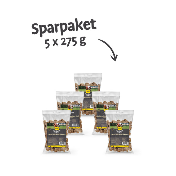 caniland Cookies Strauß und Hirsch