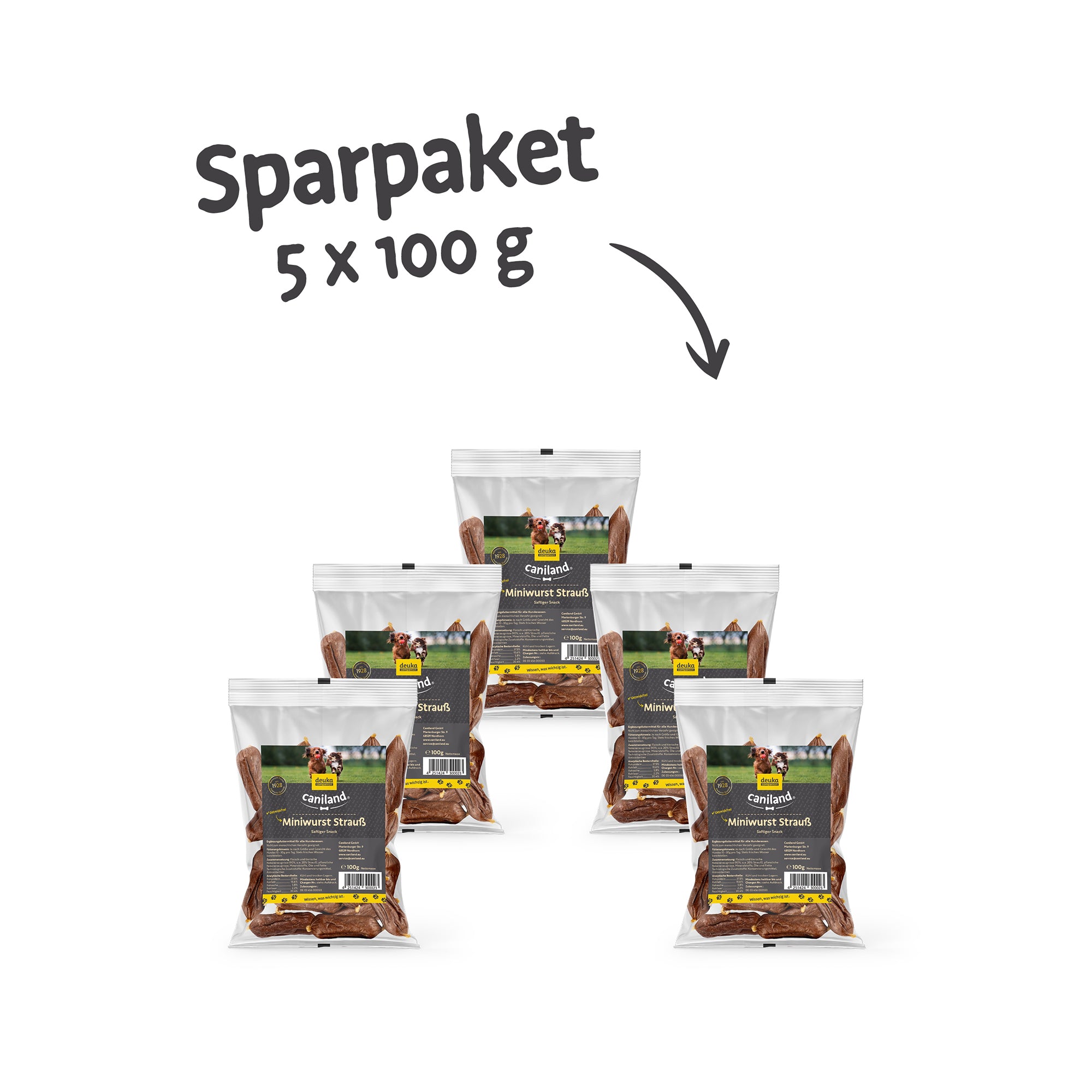 caniland Miniwurst Strauß