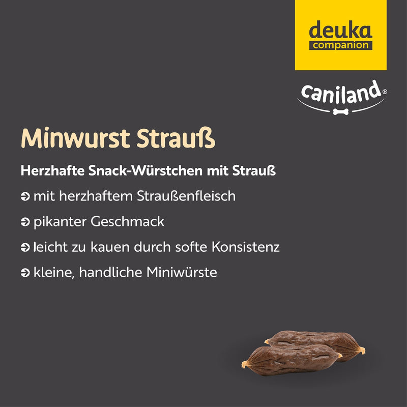 caniland Miniwurst Strauß | 10er Sparpaket
