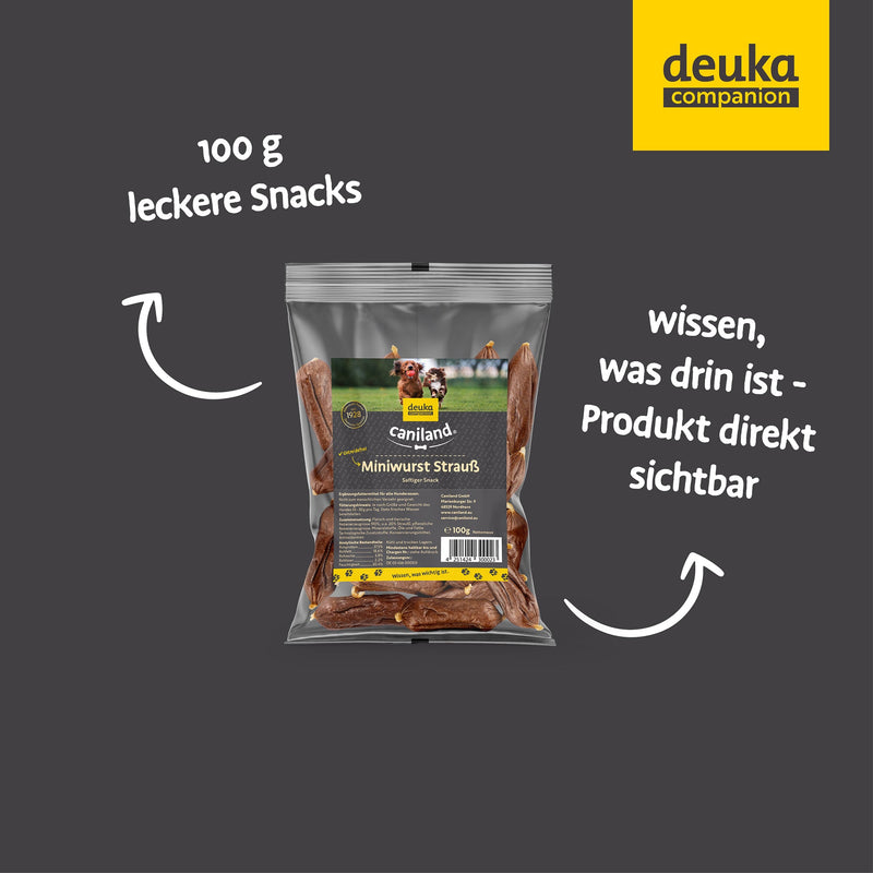 caniland Miniwurst Strauß | 5er Sparpaket
