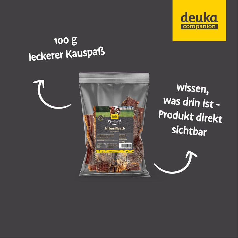 caniland Schlundfleisch vom Freilandrind | 5er Sparpaket