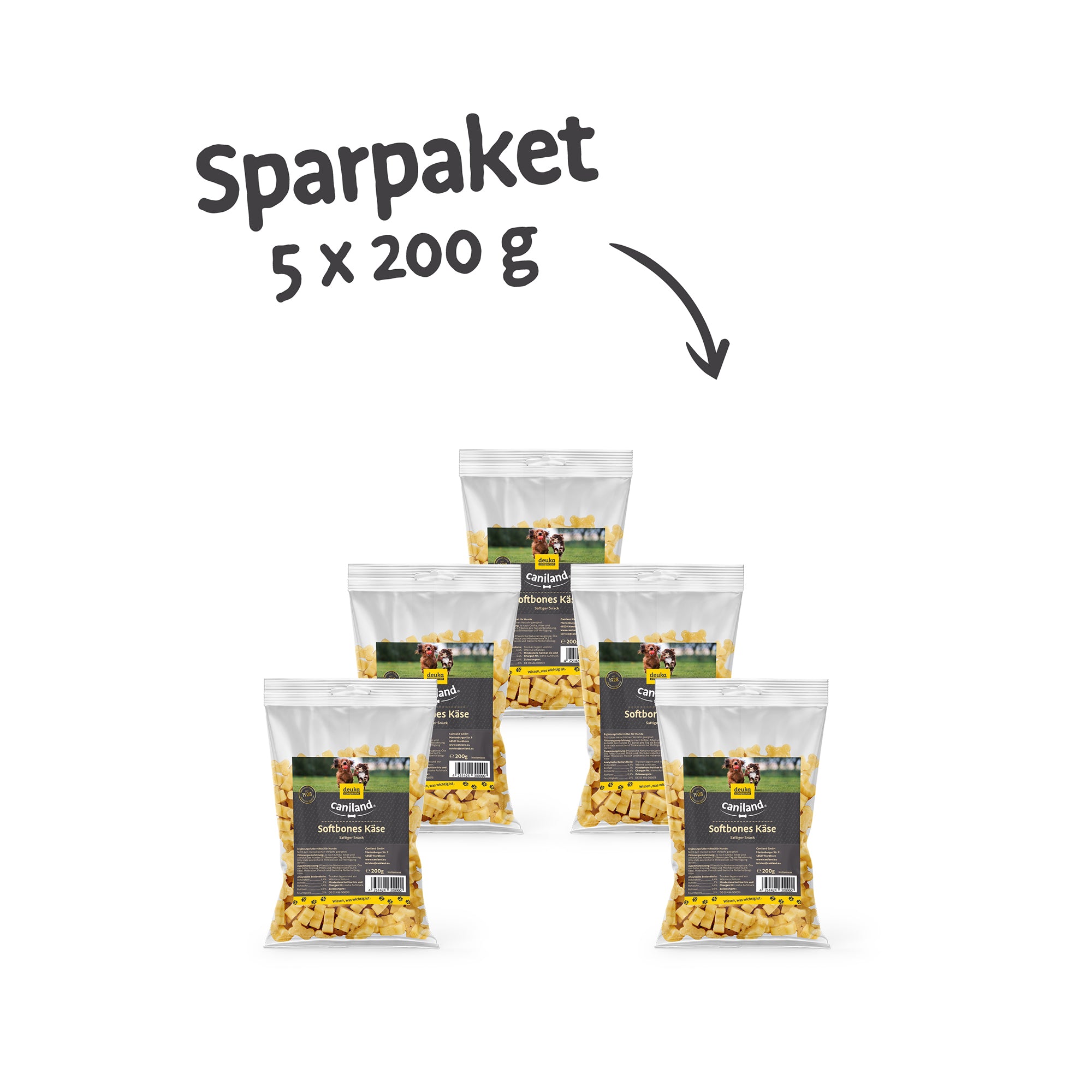 caniland Softbones Käse