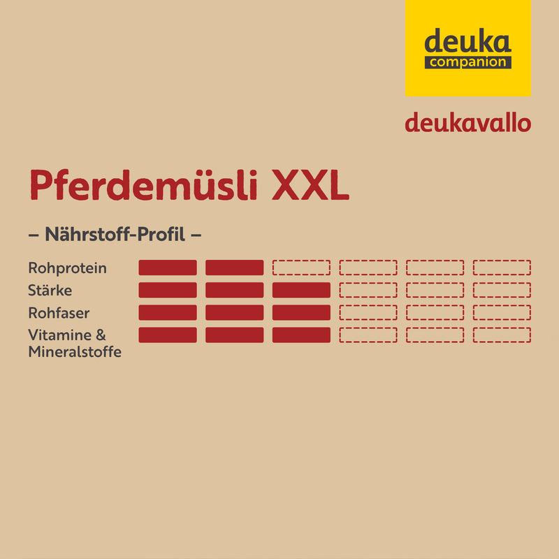 deukavallo Pferdemüsli XXL, 30 kg