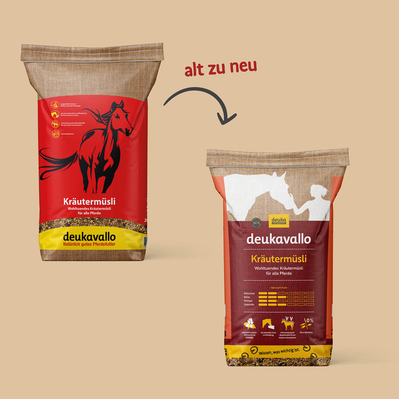 deukavallo Kräutermüsli, 20 kg