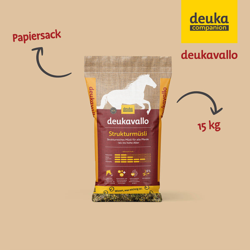 deukavallo Strukturmüsli, 15 kg