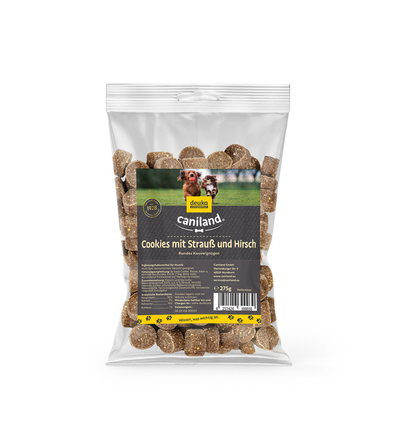 caniland Cookies Strauß und Hirsch
