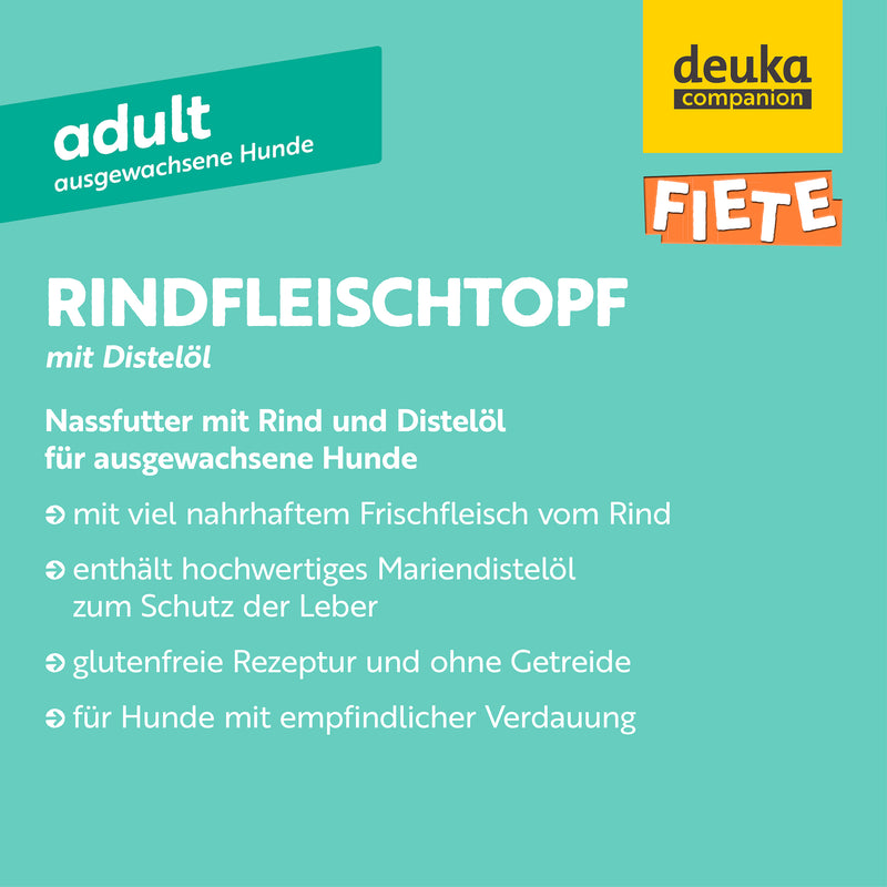 Fiete Rindfleischtopf mit Distelöl | Sixpack