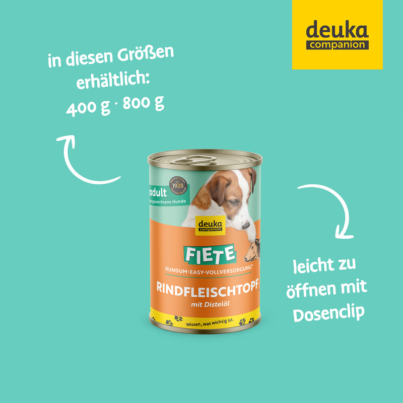 Fiete Rindfleischtopf mit Distelöl | Sixpack